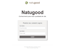 Tablet Screenshot of natugood.com